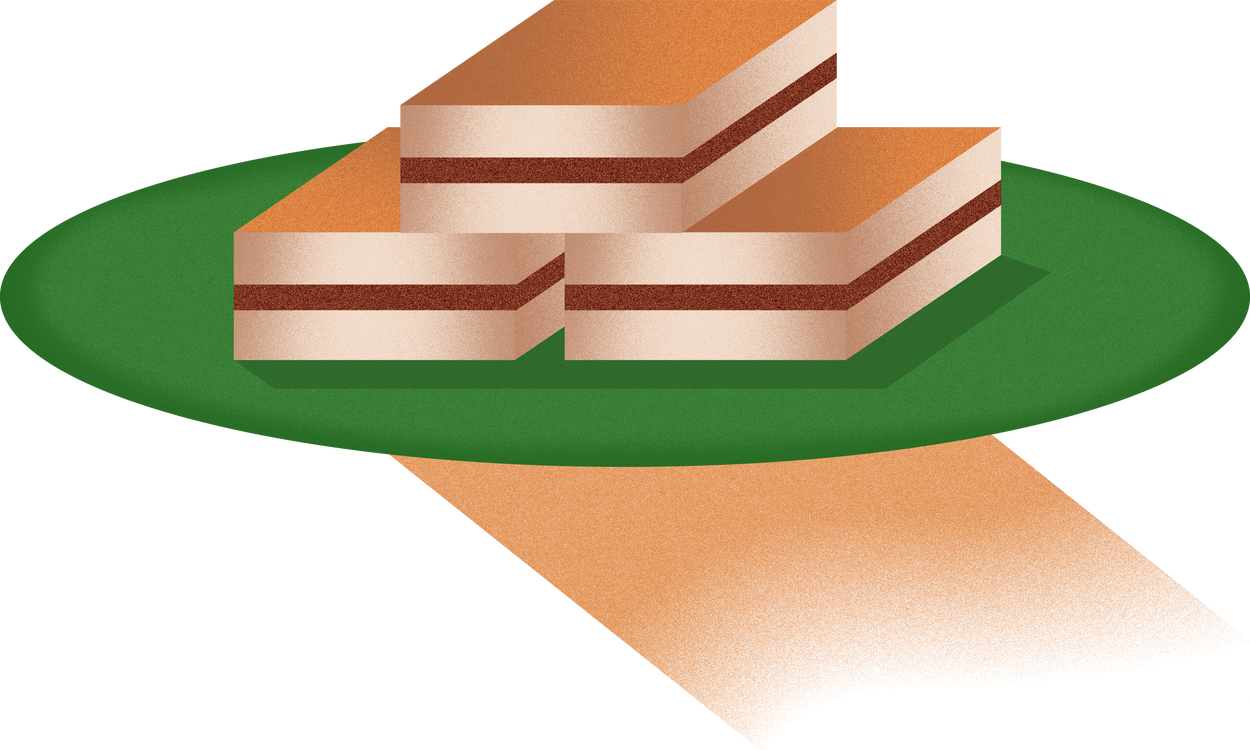 Saudi Arabia Grainy Isometric Dish Martabak